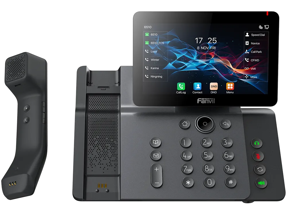 Fanvil V66 Pro Prime Business Phone equipped with Cordless Handset